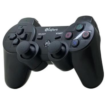 Imagem de Controle Sem Fio Joystick Playstation 3 PS3 Recarregável