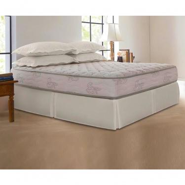 Imagem de Saia Para Cama Box Casal Vest Fácil - Adomes Branca 1,38mx1,88mx35 - 48930