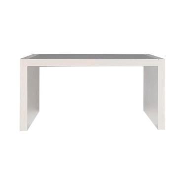Imagem de Base Para Monitor Suporte De Mesa Madeira Branco