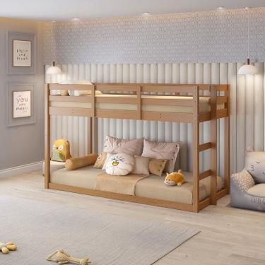 Imagem de Beliche Extensível Infantil Family Casatema Amendoa