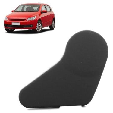 Imagem de Acabamento Lateral Banco Gol G5 2009 2010 2011 2012 2013 Sem Furo Pret