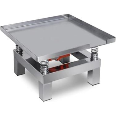 Imagem de Mesa Vibratória De Concreto Fjmbd Mini Plataforma De Vibração De Aço Inoxidável, Teste De Vibração De Bloco De Teste De Bancada Para Projetos Diy, 35cm, 220v