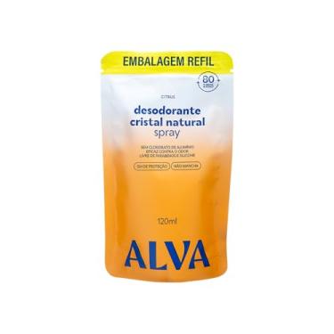 Imagem de Alva Refil Desodorante Spray Cristal Citrus 120ml
