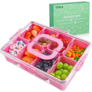 Imagem de Recipiente para lanches TCHZA Snackle Box, lavável na máquina de lavar
