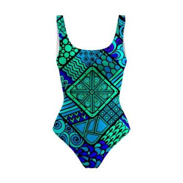 Imagem de Body Maiô Estampado Étnicos e Nativos - NoBrand, GG