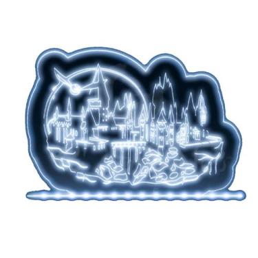 Imagem de Luminaria LED - Hogwarts - Persona Store
