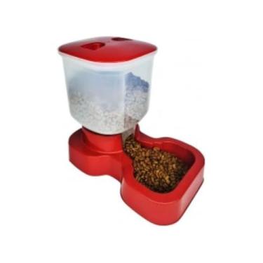 Imagem de Comedouro Automático 8kg para Cães Médios e Grandes – Alimentador Programável 2 em 1 com Liberação Gradual de Ração