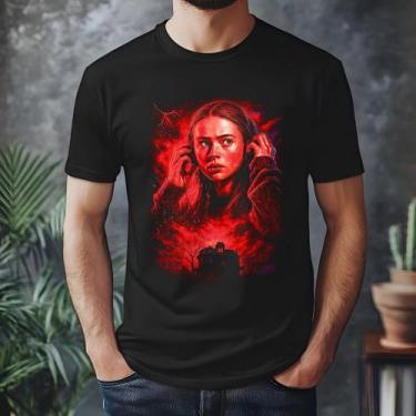 Imagem de Camiseta Netflix Stranger Things Max 100% Algodao Exclusiva, Preto, G
