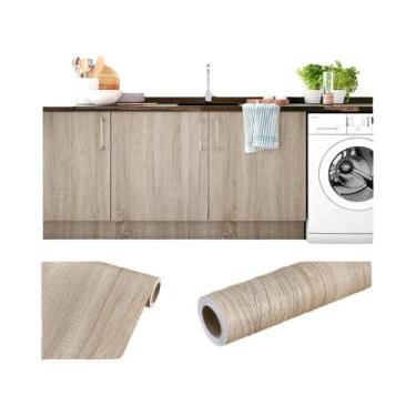 Imagem de Papel De Parede Vinílico Adesivo Preto Impermeável Removível Para Pare