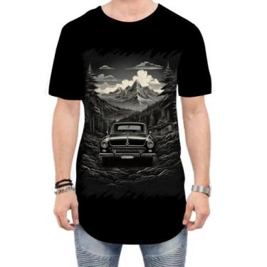 Imagem de Camiseta Longline Viagem na Floresta Retrô 2 - Kasubeck Store®, GG