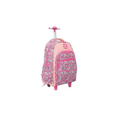 Imagem de Mochila Carrinho Escolar Infantil - Packn'go, Rosa