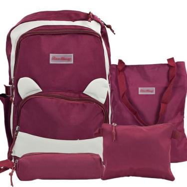Imagem de Mochila De Costas Multifuncional Reforçada Trabalho Escola Faculdade B