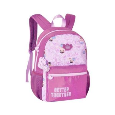 Imagem de Mochila de Costas Disney Stitch Tsum Tsum Creche Escola Kids - Clio St