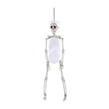 Imagem de Esqueleto Decorativo com Toalha Decoração Halloween - Cromus, UNICA, U