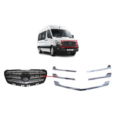 Imagem de Aplique Cromado Grade Dianteira Sprinter 311, 415 E 515 ( 2017/2019 )