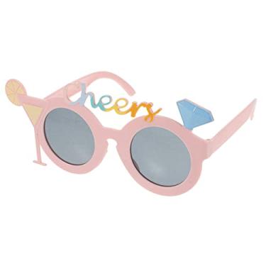 Imagem de Gadpiparty Óculos Havaianos Óculos De Sol Para Mulheres Presente Infantil Óculos Temáticos Do Havaí Decorações De Verão Óculos Rosa Baile De Formatura Festa Na Piscina Porco Assado Plástico