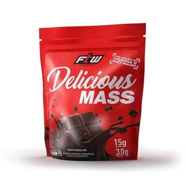Imagem de Delicious Mass - 3000G Refil Chocolate - Ftw - Fitoway, 3kg
