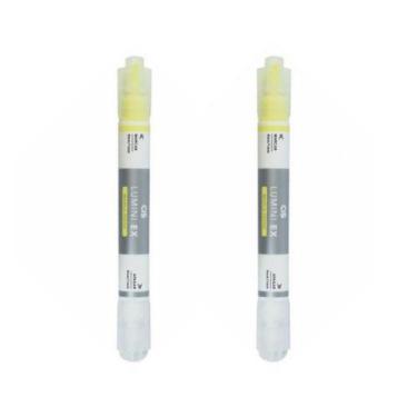 Imagem de Kit 02 Marca Texto Apagavel Lumini Ex Cis Cor Amarelo