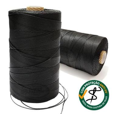 Imagem de Fio Torcido Cordonel Nylon Grilon 210/012 Preto 200g -7un - ARRUD'ESTU