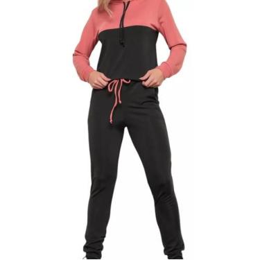 Imagem de Conjunto Meia Estação Feminino Duna Crepe Inverno Moda Elegante - Cata