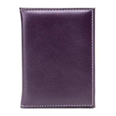 Imagem de Porta documentos couro roxo - CELLWAY