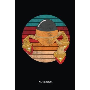 Imagem de Alien Notebook: Science Fiction Alien Unidentified Flying Object Retro Ufo | Alien Journal, Lined Journal Ufo, Ufo Journal, Lined Journal Alien, Size 6 X 9", 120 Pages.