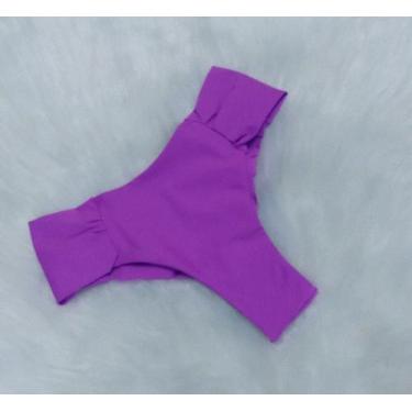 Imagem de Calcinha De Biquíni Borboleta Fio Duplo - Nayklê Moda Praia , Fúccia, 