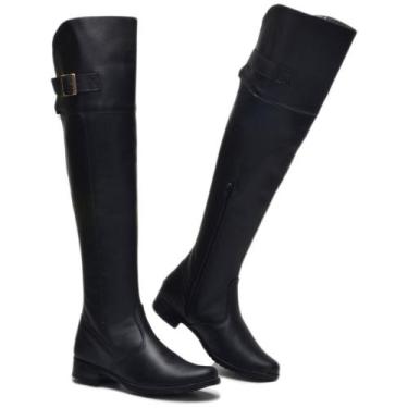 Imagem de Bota Over Montaria The Knee Feminina Acima Do Joelho-138 - Rafaela Mel