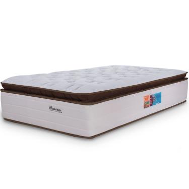 Imagem de Colchão Solteiro Premium Mola Ensacadas HiperSoft Sensation Macio 88x188cm bf Colchões
