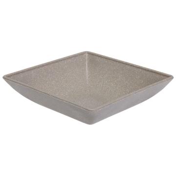 Imagem de Petisqueira Quadrada Para Servir Petiscos Mini Prato 11cm