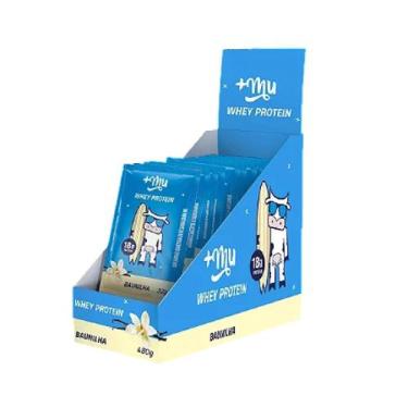 Imagem de Whey Protein Concentrado Sabor Baunilha CX/15 Sachês Mais Mu