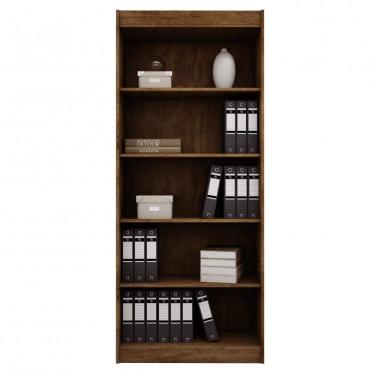 Imagem de Estante Livreiro 2 Portas 4 Prateleiras Madri Benetil Móveis