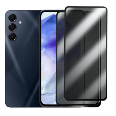 Imagem de 2 Películas De Privacidade Vidro Temperado Para Samsung Galaxy A55 Anti Curioso Tela Privativa