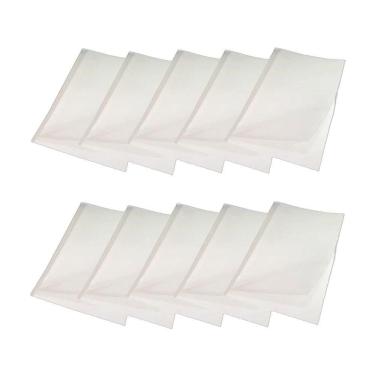 Imagem de Kit 30 Capas Encadernação Térmica Até 200 Folhas A4 Branca