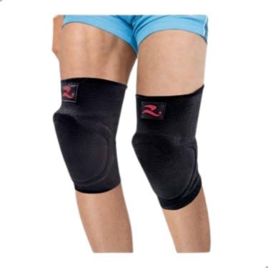 Imagem de Joelheira Indoor Realtex Selecao Preta
