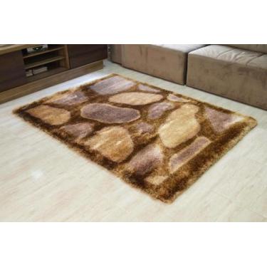 Imagem de Passadeira Life Atlantis Shaggy 50mm Stonemix 066x120 cm "Outlet" - RA