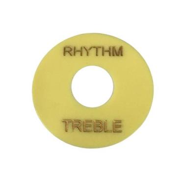 Imagem de Plate Placa Escudo Chave Seletora Les Paul Creme - Ronsani