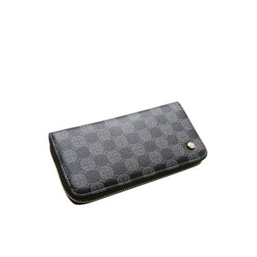 Imagem de Carteira Zíper Feminina Chenson Monograma 2415194 Preto