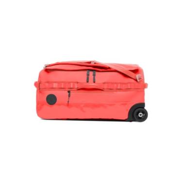 Imagem de Bolsa esportiva com rodinhas de 55 L com rodas e alça – bolsa grande para viagem, bagagem de despachar com rodas, mala de viagem, malas com rodas, Perfurador neon, 55L, Mochila com rodinhas