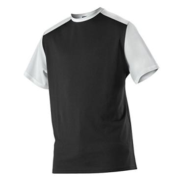 Imagem de Alleson Athletic Camiseta de beisebol infantil de malha falsa para meninos