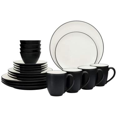 Imagem de Aparelho de Jantar, Elegância e Sofisticação Para Sua Mesa com 20 Peças, Formato Redond...