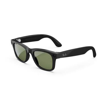 Imagem de Óculos de Sol Ray-Ban Meta Wayfarer RW4008 - Shiny Black