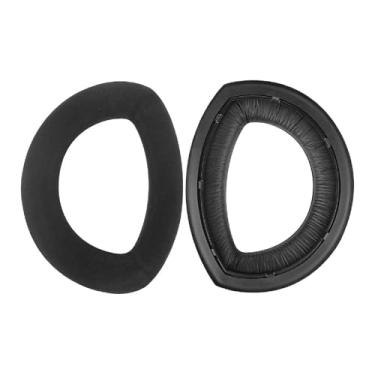 Imagem de Almofadas de ouvido de reposição Joghaw para SENNHEISER usando fones de ouvido Hi-Fi - Compatível com HD 700 | Protetores auriculares profissionais de substituição de tecido Nano com espuma