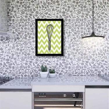 Imagem de Quadro Decorativo Cozinha Fuê 34x23cm - Quadros On-Line