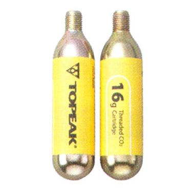Imagem de Topeak Pacote com 2 C02 16 g, Masculino, Ouro, 16 g
