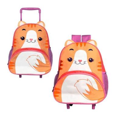 Imagem de Mochila de Rodinha Infantil - Gato - Clio Pets