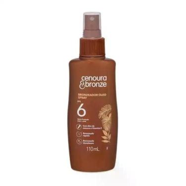 Imagem de Spray Fps6 Oleo Bronzeador Cenoura E Bronze 110ML