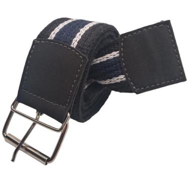 Imagem de Cinto Masculino Em Lona Tecido Gorgurão Costurado Lançamento - TOP 10 