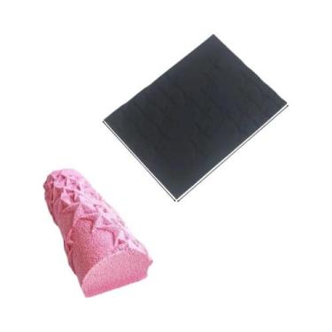 Imagem de Conjunto De Tapetes De Silicone Para Decoração De Bolos, Moldes De Fon