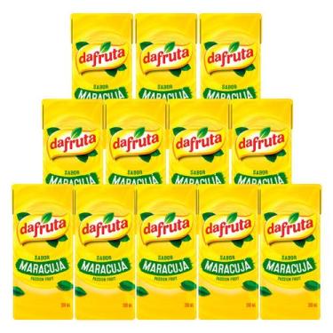 Imagem de Suco Dafruta Sabor de Maracujá 200ml 12 Unidades